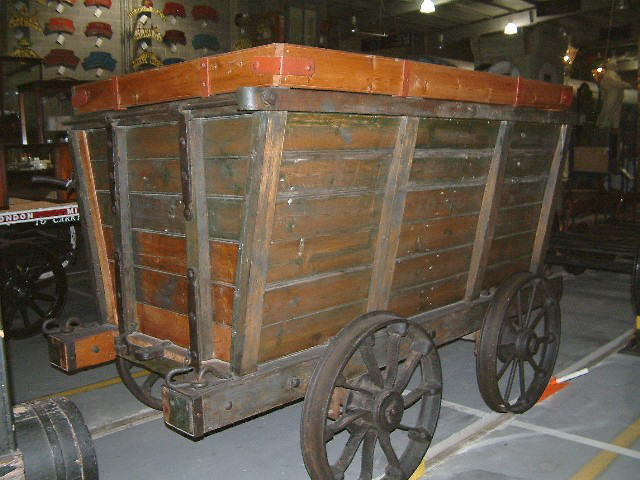 1835 Chaldron wagon at NRM Shildon